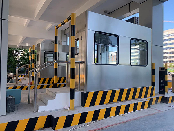 说一说关于收费岗亭可以分为哪几种类型？